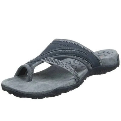 Sandals For Women Comfortable Casual Cross Strap Flip-flops - Coldesk