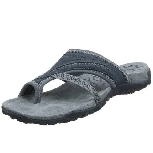 Sandals For Women Comfortable Casual Cross Strap Flip-flops - Coldesk