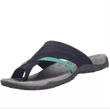Sandals For Women Comfortable Casual Cross Strap Flip-flops - Coldesk