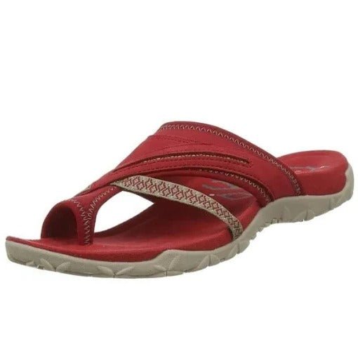 Sandals For Women Comfortable Casual Cross Strap Flip-flops - Coldesk