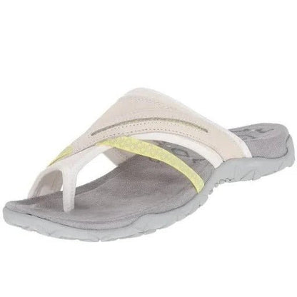 Sandals For Women Comfortable Casual Cross Strap Flip-flops - Coldesk