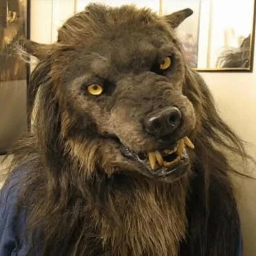 Scary Wolf Mask - Costume Mask for Halloween Masquerade Party - Coldesk