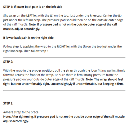 Sciatic Nerve Brace ~ Sciatica Acupressure Leg & Back - Coldesk