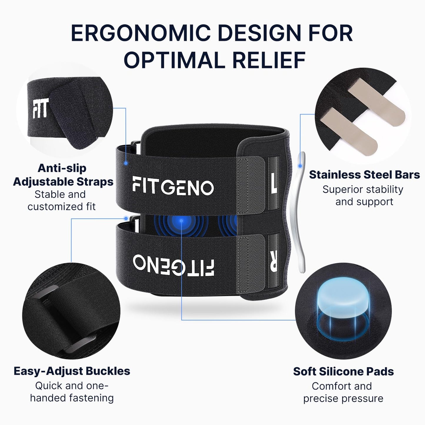 Sciatica Nerve Knee Brace - Coldesk