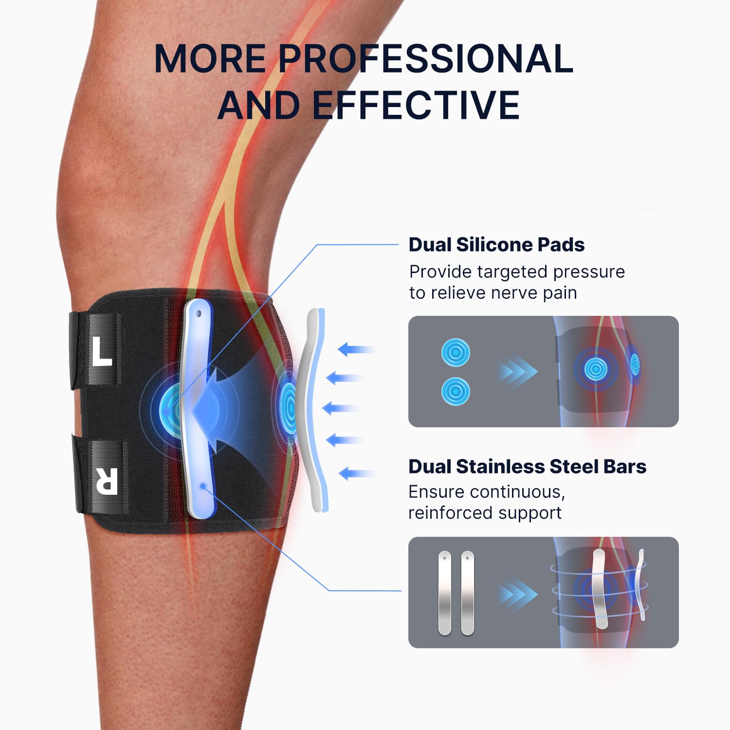Sciatica Nerve Knee Brace - Coldesk