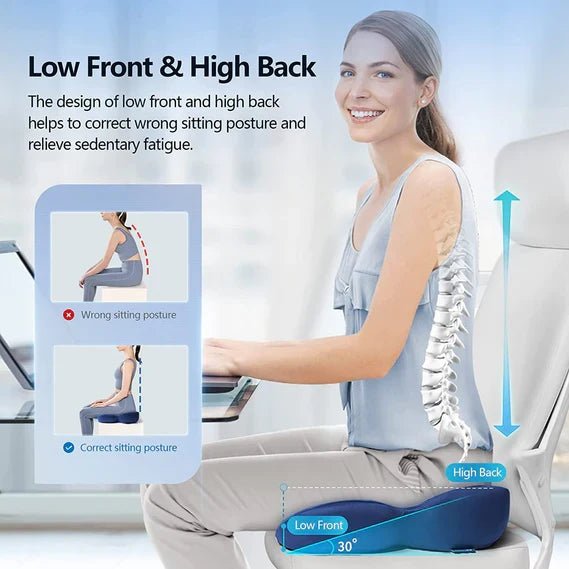 Seat Cushion for Tailbone Pain and Pressure Relief - Coldesk