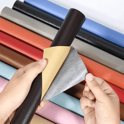 Self-Adhesive Leather Refinisher Cuttable Sofa Repair Patch (19.7 x 53.9 inches) - Coldesk