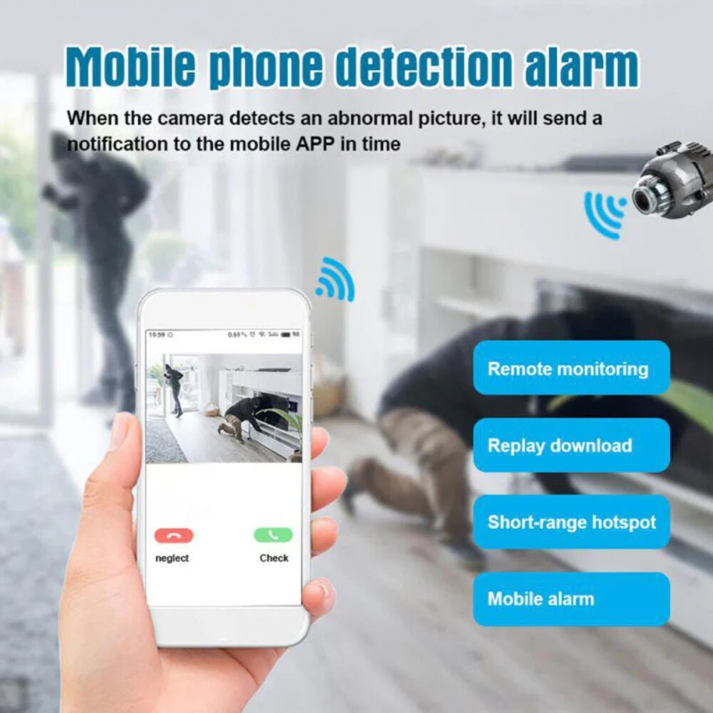 Small WiFi Camera with Night Vision - Coldesk