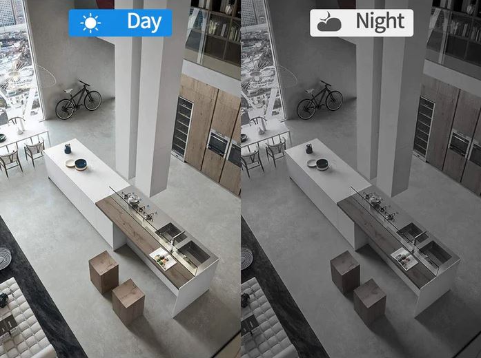 Small WiFi Security Camera Night Vision Wireless HD Kids Pet Safety Monitoring - Coldesk