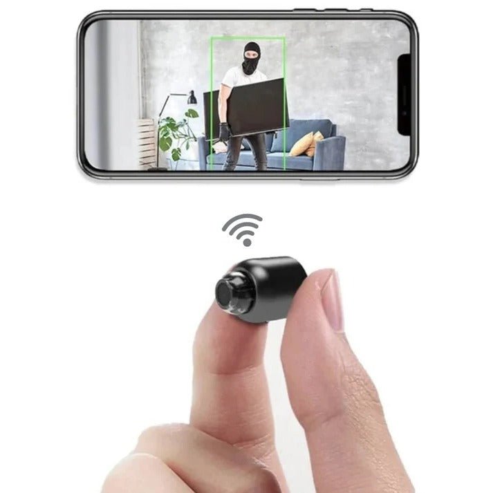 Small WiFi Security Camera Night Vision Wireless HD Kids Pet Safety Monitoring - Coldesk