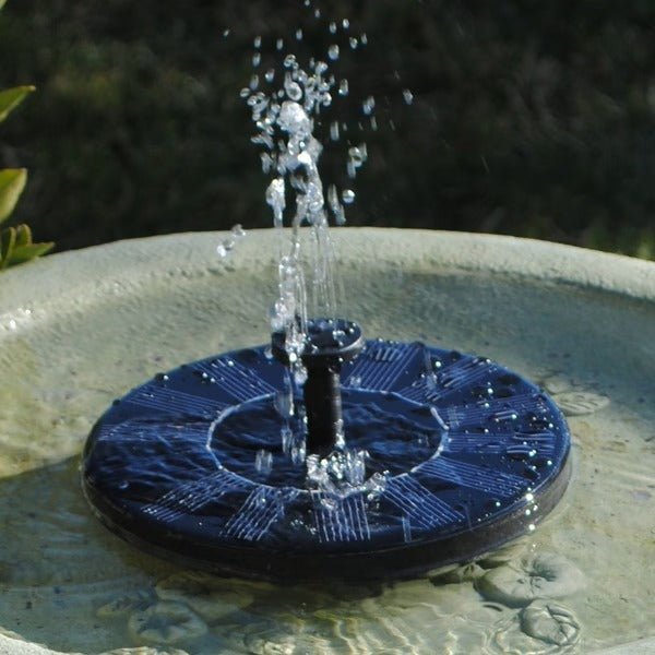 Solar Water Fountain for Garden -Eco-Friendly Outdoor Solar-Powered Fountain, Gift for Garden Lovers, Garden Fountain - Coldesk