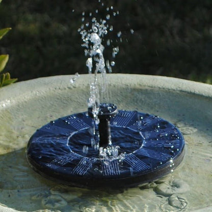 Solar Water Fountain for Garden -Eco-Friendly Outdoor Solar-Powered Fountain, Gift for Garden Lovers, Garden Fountain - Coldesk
