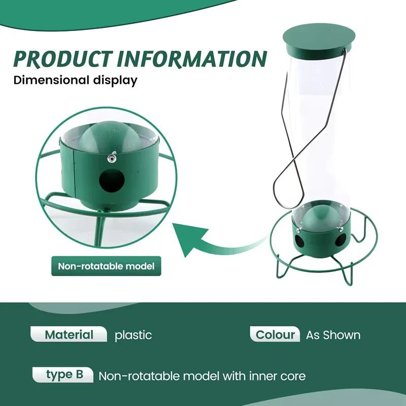 Squirrel Proof Bird Feeder - Coldesk
