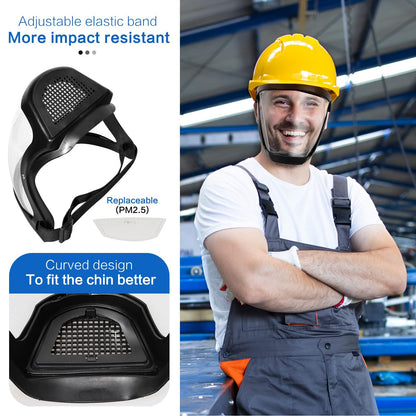 Super Protective Anti-fog Face Shield - Coldesk