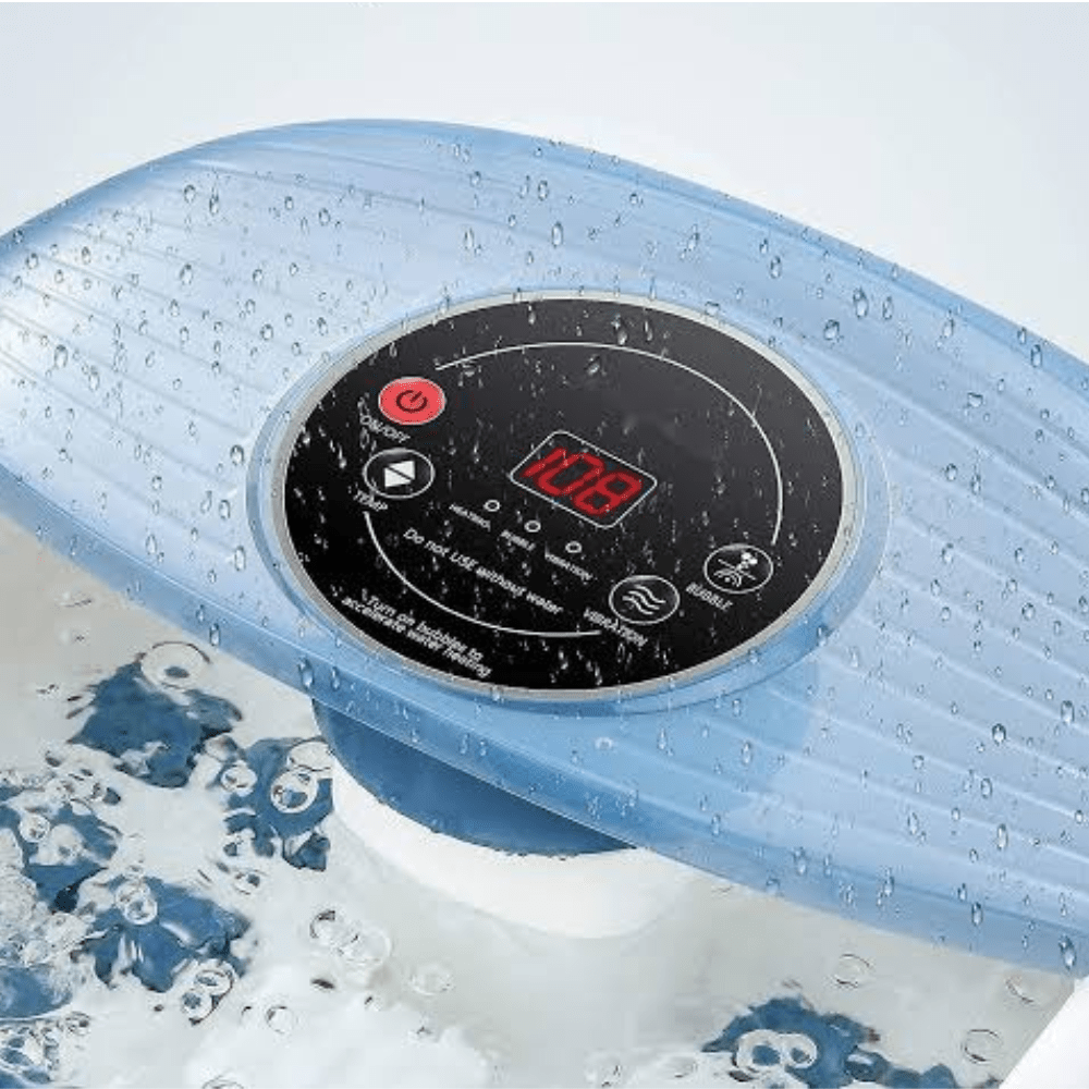 Temperature Controlled Foot Bubble Bath Vibration Massager - Coldesk
