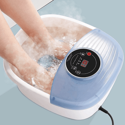 Temperature Controlled Foot Bubble Bath Vibration Massager - Coldesk