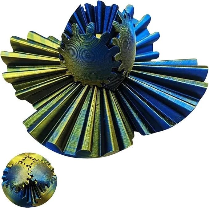 The Steampunk Whirling Wonder Fidget (Gear Ball) - Coldesk
