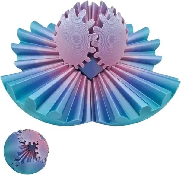 The Steampunk Whirling Wonder Fidget (Gear Ball) - Coldesk