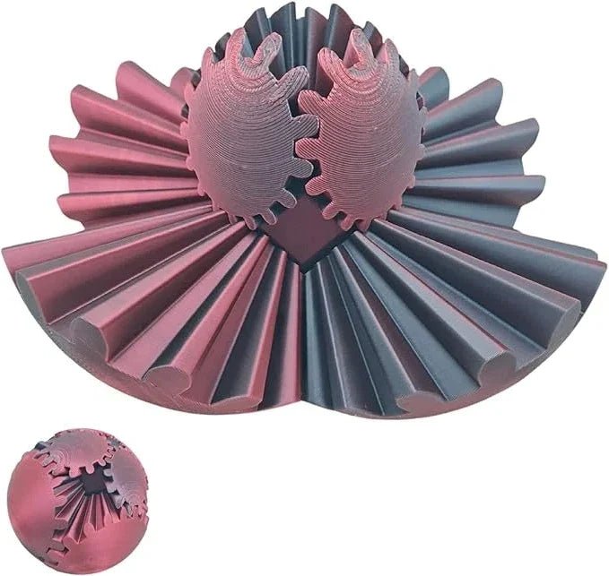 The Steampunk Whirling Wonder Fidget (Gear Ball) - Coldesk
