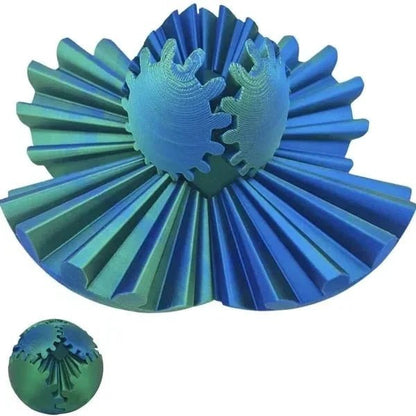 The Steampunk Whirling Wonder Fidget (Gear Ball) - Coldesk