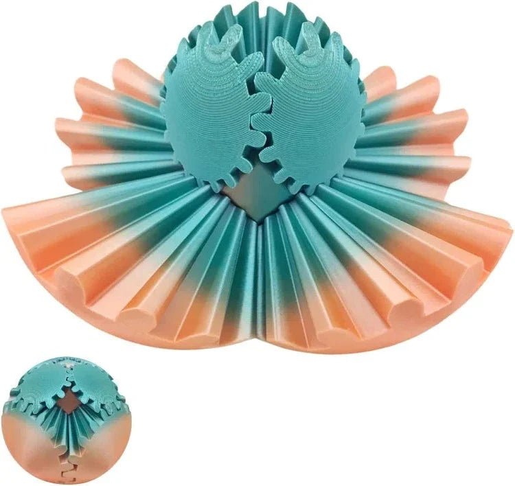 The Steampunk Whirling Wonder Fidget (Gear Ball) - Coldesk