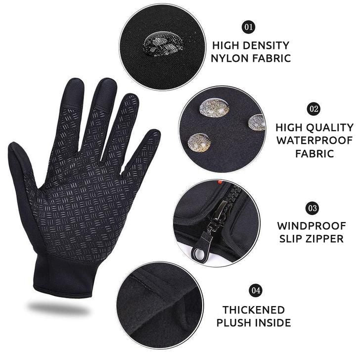 Thermal Gloves - Unisex Touch Screen Winter Gloves - Coldesk