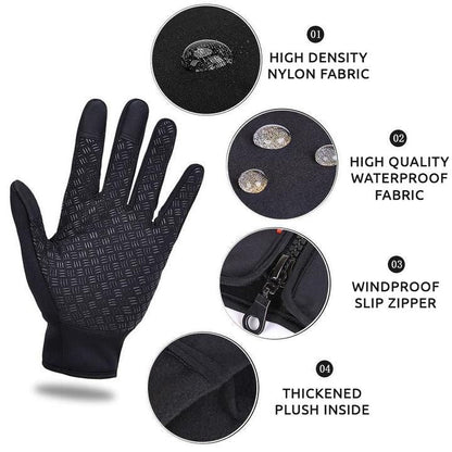 Thermal Gloves - Unisex Touch Screen Winter Gloves - Coldesk