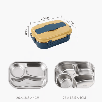 Thermal lunch box made of stainless steel - Coldesk
