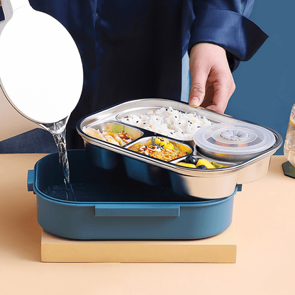 Thermal lunch box made of stainless steel - Coldesk