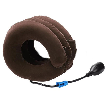 Three Layers Cervical Neck Traction Inflatable Pillow - Coldesk