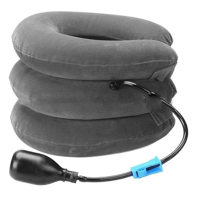 Three Layers Cervical Neck Traction Inflatable Pillow - Coldesk