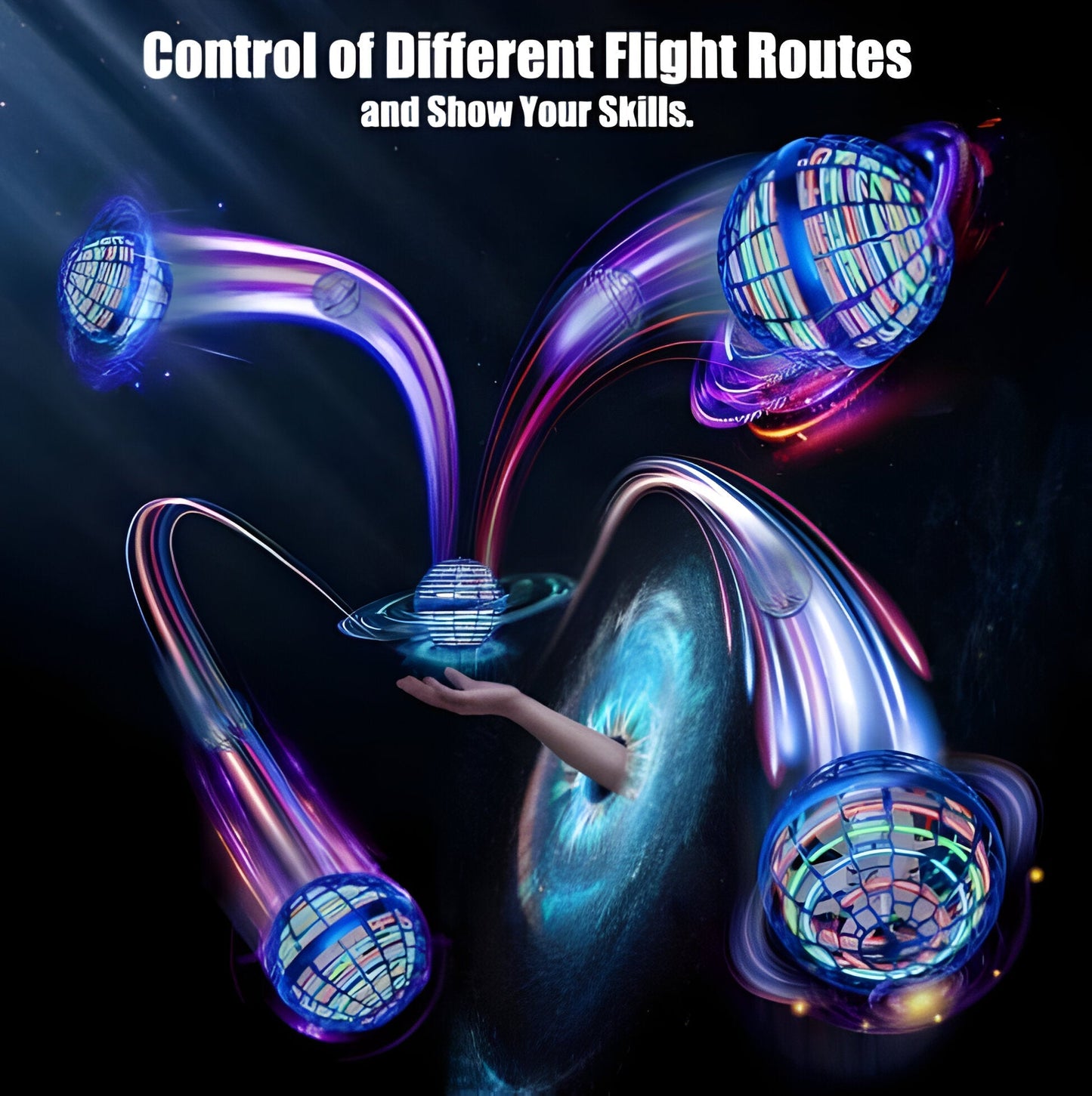 Top Cosmic Globe - Top-Rated Flying Orb Fidget Spinner Toy - Coldesk