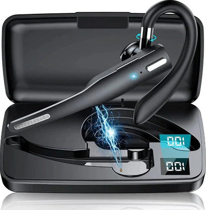 Trucker Dual Mic Wireless Bluetooth 5.1 Noise Cancelling Headset/Earpiece - Coldesk