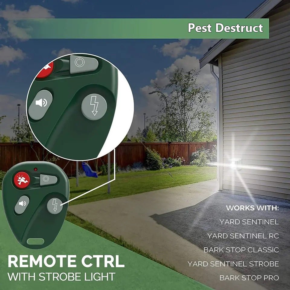 Ultrasonic Bird Repeller for Woodpeckers Outdoor Pest Control Device - Coldesk