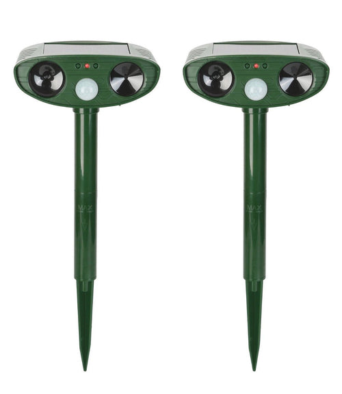 Ultrasonic Chipmunk Repeller - Solar Powered - Get Rid of Chipmunks in 48 Hours - Coldesk