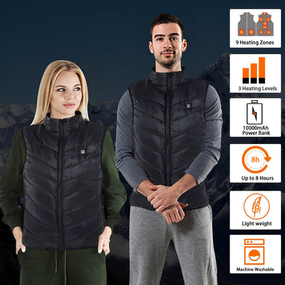 Unisex Heated Vest - Coldesk