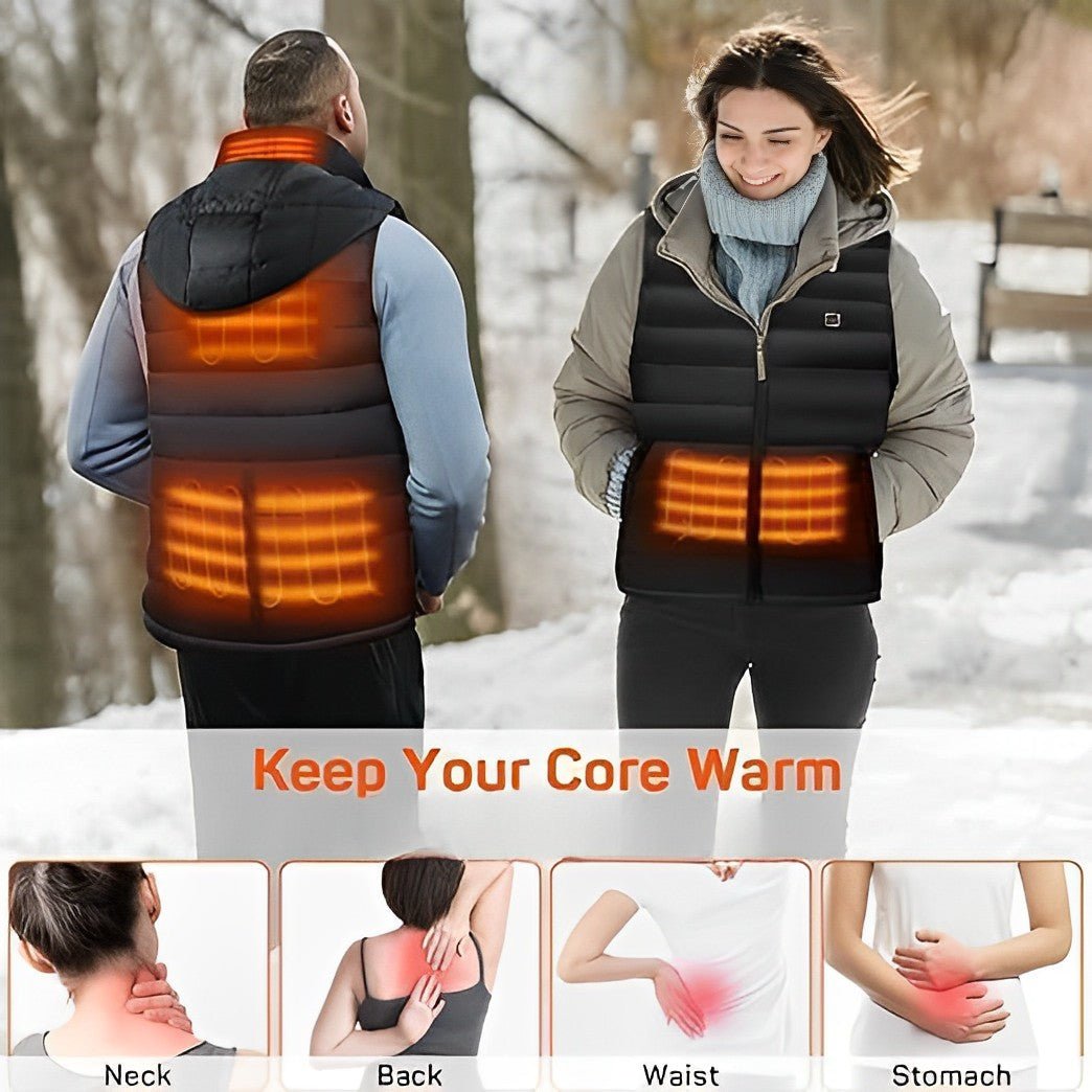 Unisex Heated Vest - Coldesk