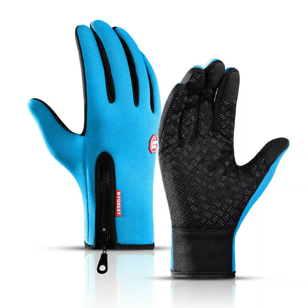 Unisex Heated Winter Sports Thermal Hand Gloves - Coldesk