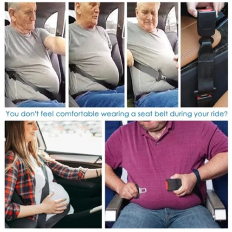 Universal Seat Belt Extender for Car Safety Comfort - Coldesk