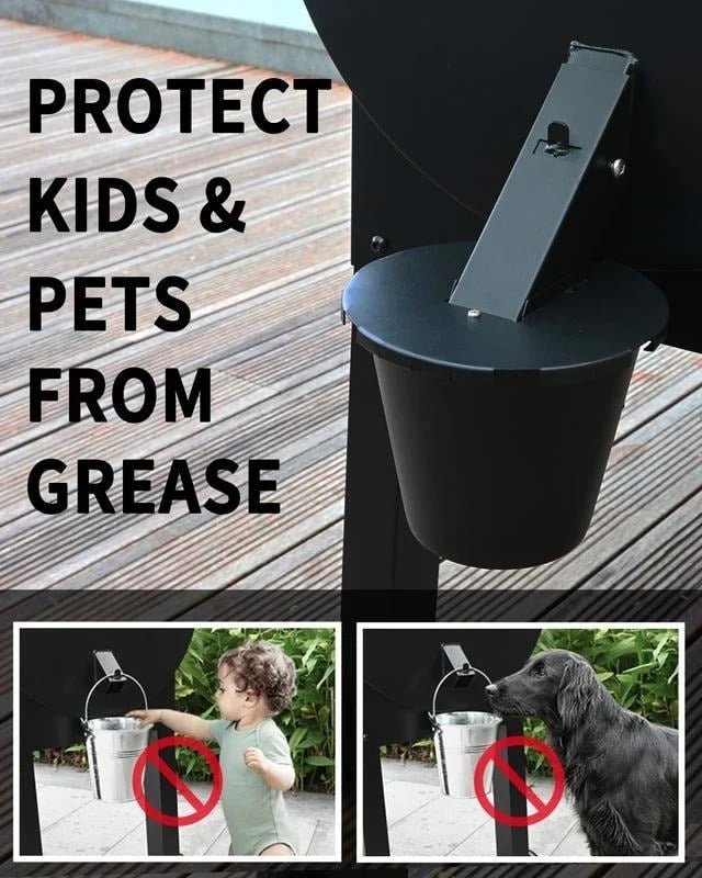 Upgraded Grill Grease Collector - Coldesk
