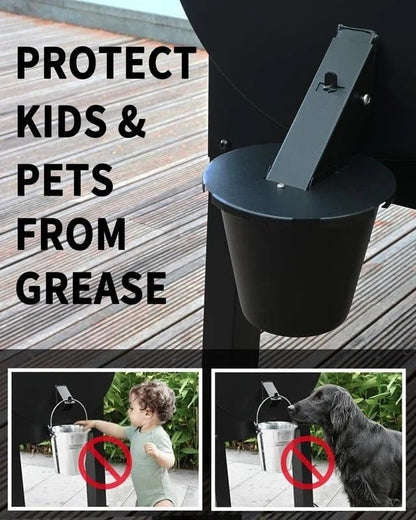 Upgraded Grill Grease Collector - Coldesk