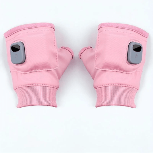 USB Rechargeable Heated Fingerless Gloves - Coldesk
