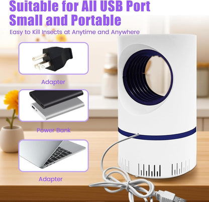 UV Light Insect Trap - Indoor/Outdoor Mosquito Fly Killer - Coldesk