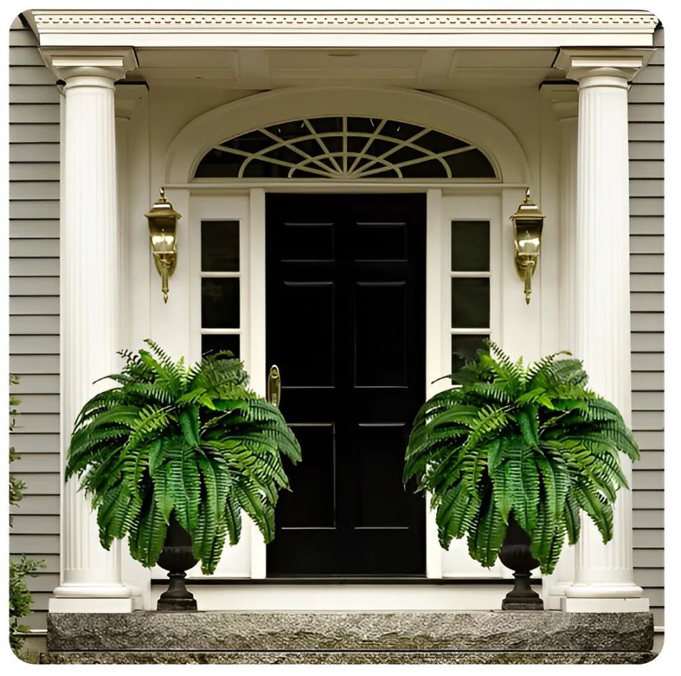 UV Resistant Lifelike Artificial Boston Fern For Outdoors - Coldesk