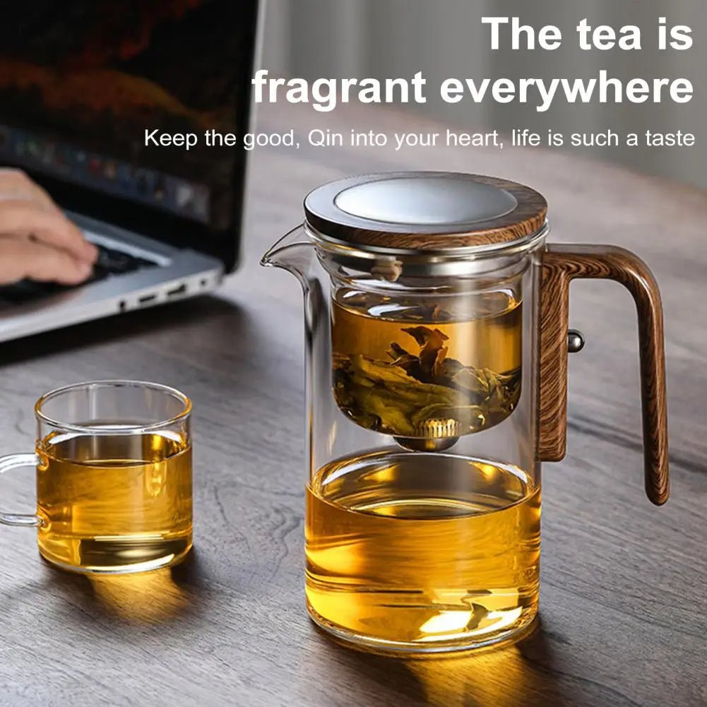 Water Separation Glass Teapot - Coldesk