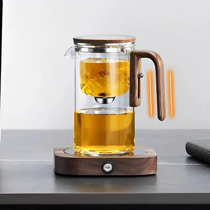 Water Separation Glass Teapot - Coldesk