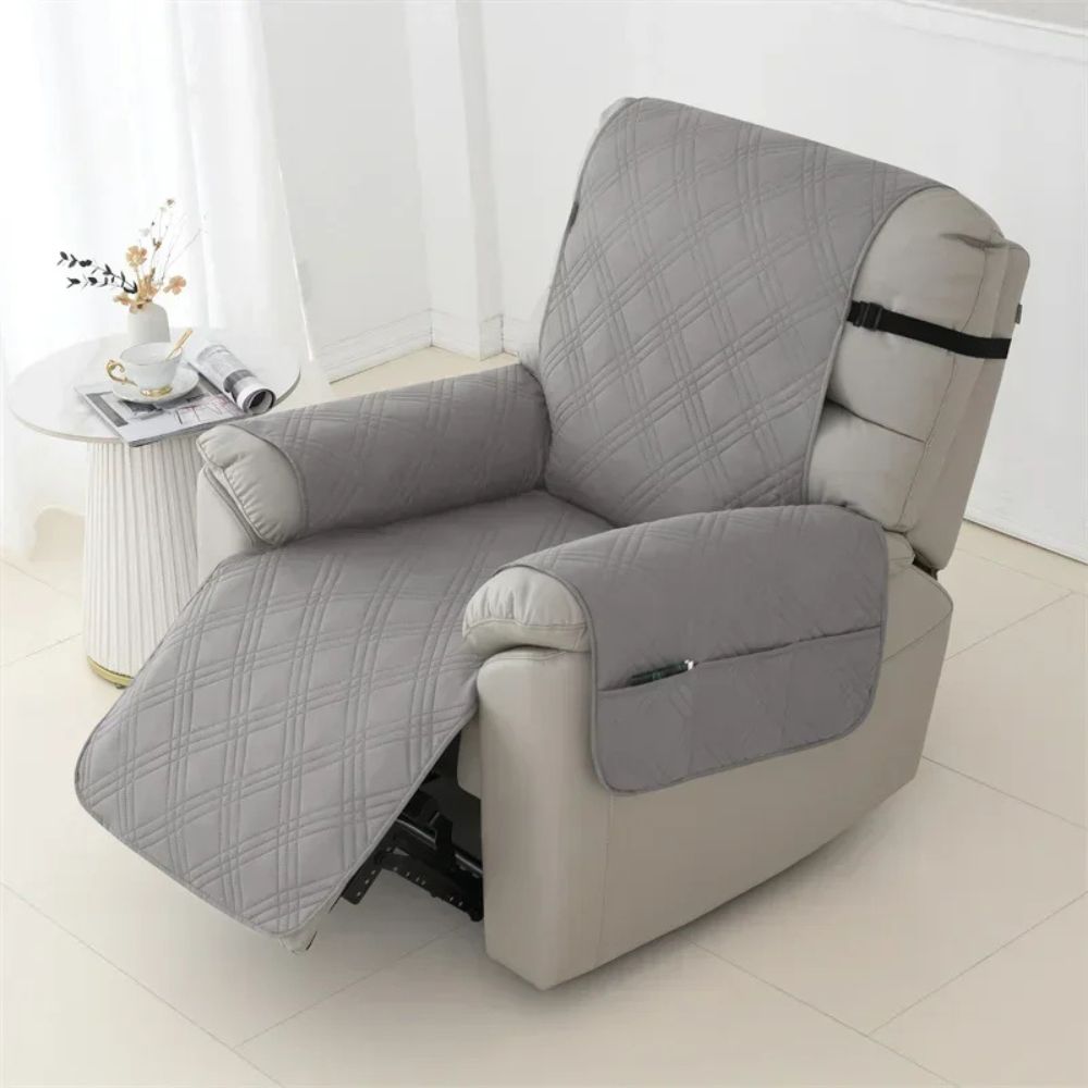 Waterproof Quilted Recliner Arm Chair Slip Cover - Coldesk