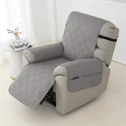 Waterproof Quilted Recliner Arm Chair Slip Cover - Coldesk