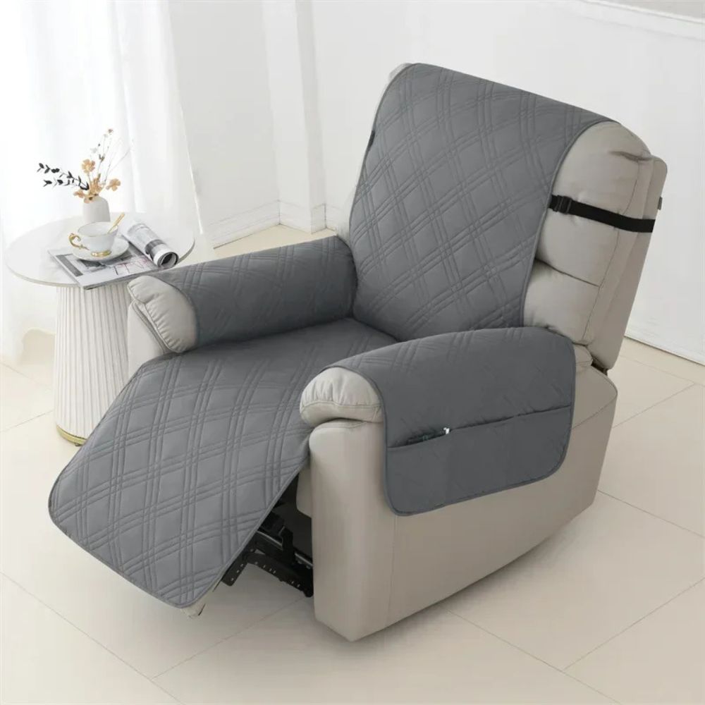Waterproof Quilted Recliner Arm Chair Slip Cover - Coldesk