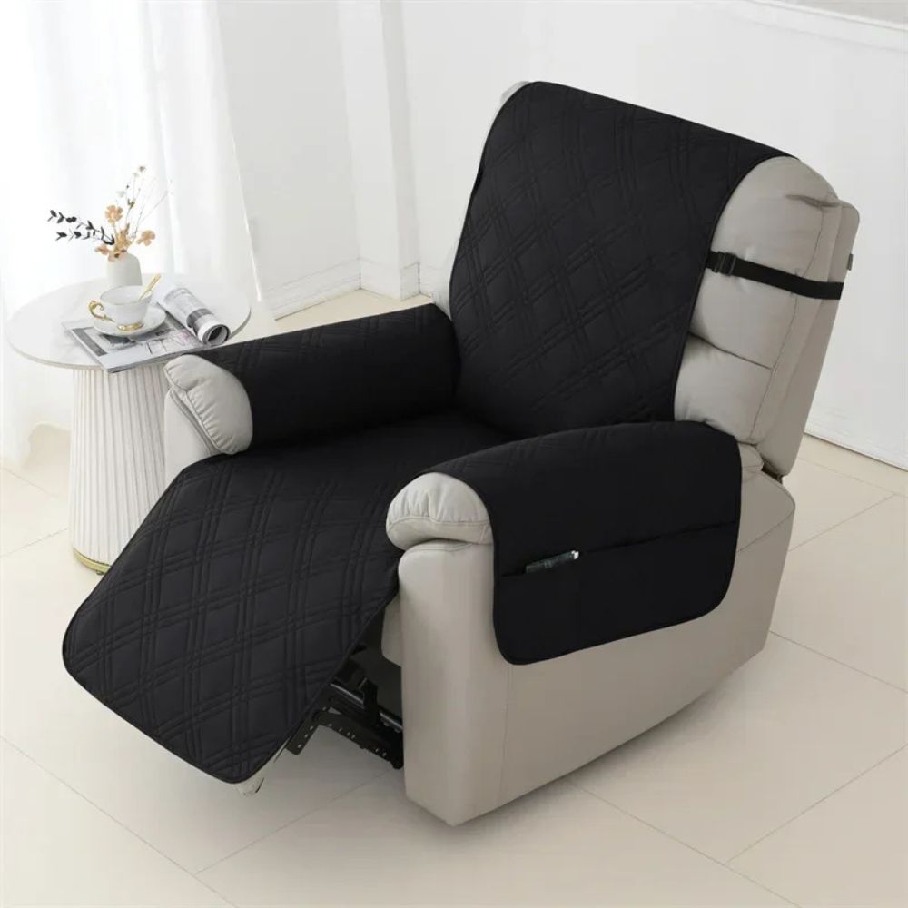 Waterproof Quilted Recliner Arm Chair Slip Cover - Coldesk